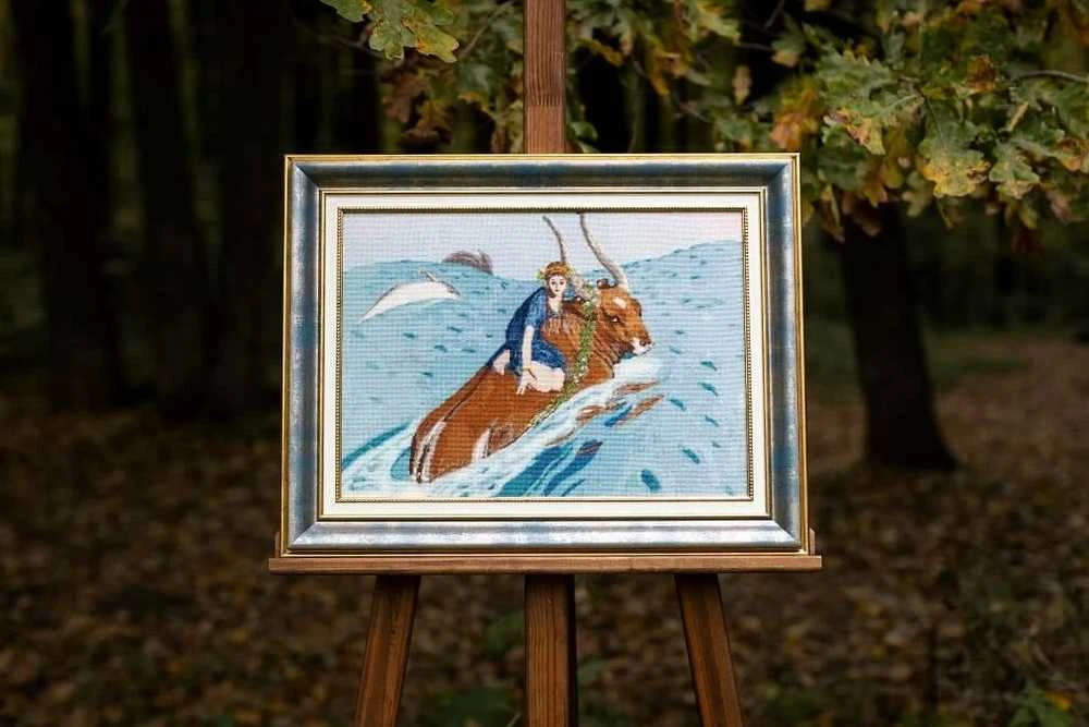 Beldizart Siuvinėjimo kryželiu rinkinys "Pagrobimas" 41,5x30 cm S/MK091