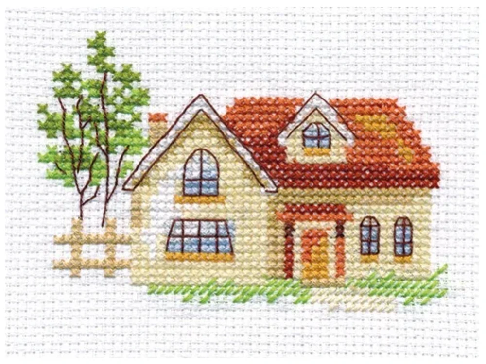 Alisa Beldizart Sunny House – siuvinėtas namelis