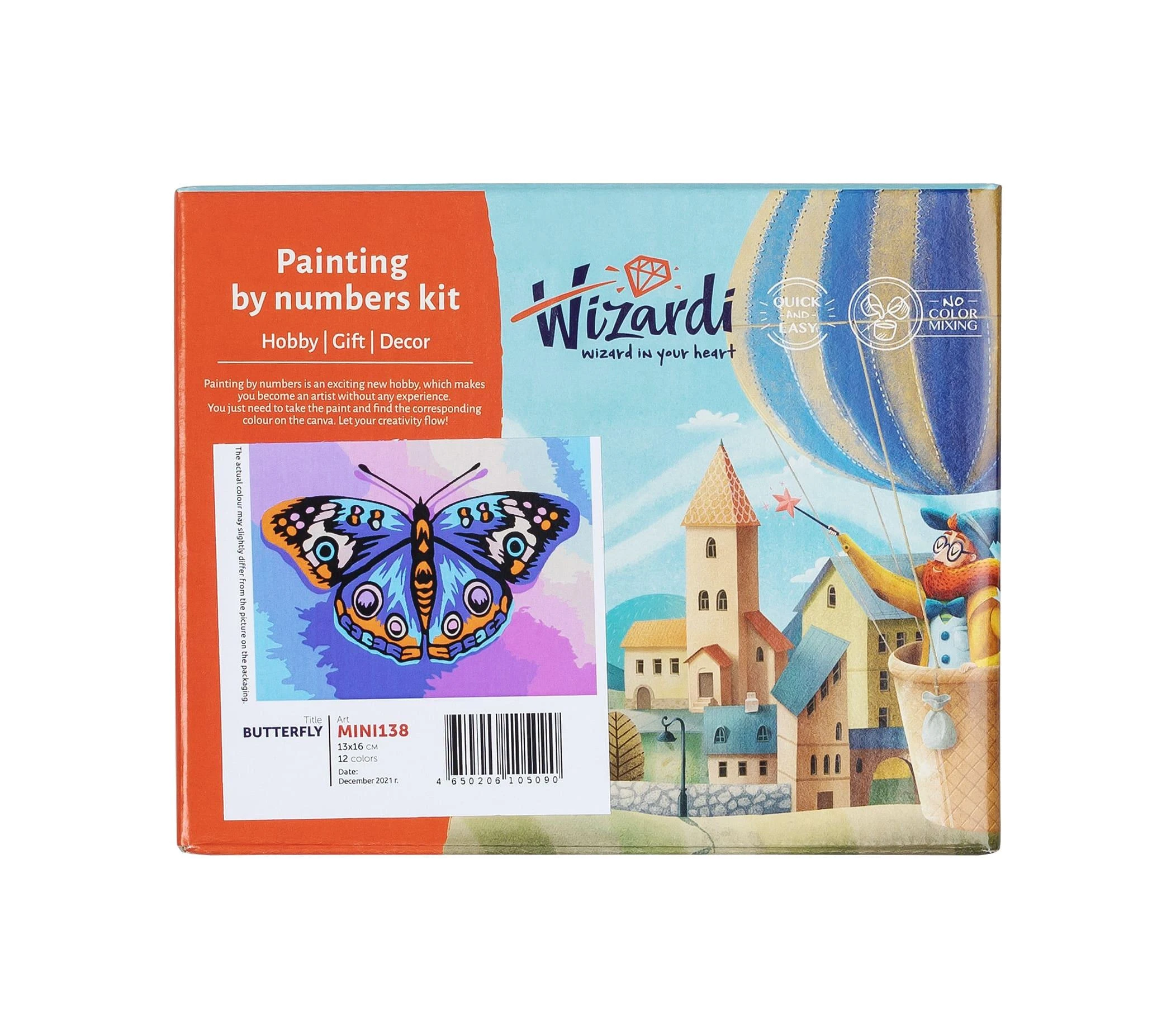 Wizardi Beldizart Dailininko rinkinys 16.5x13 cm MINI009