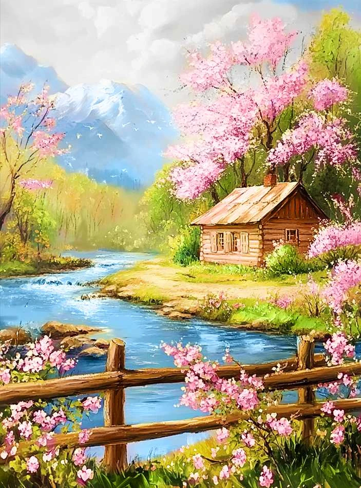 Beldizart Deimantinė mozaika su porėmiu Chalet 30x40 cm VA850