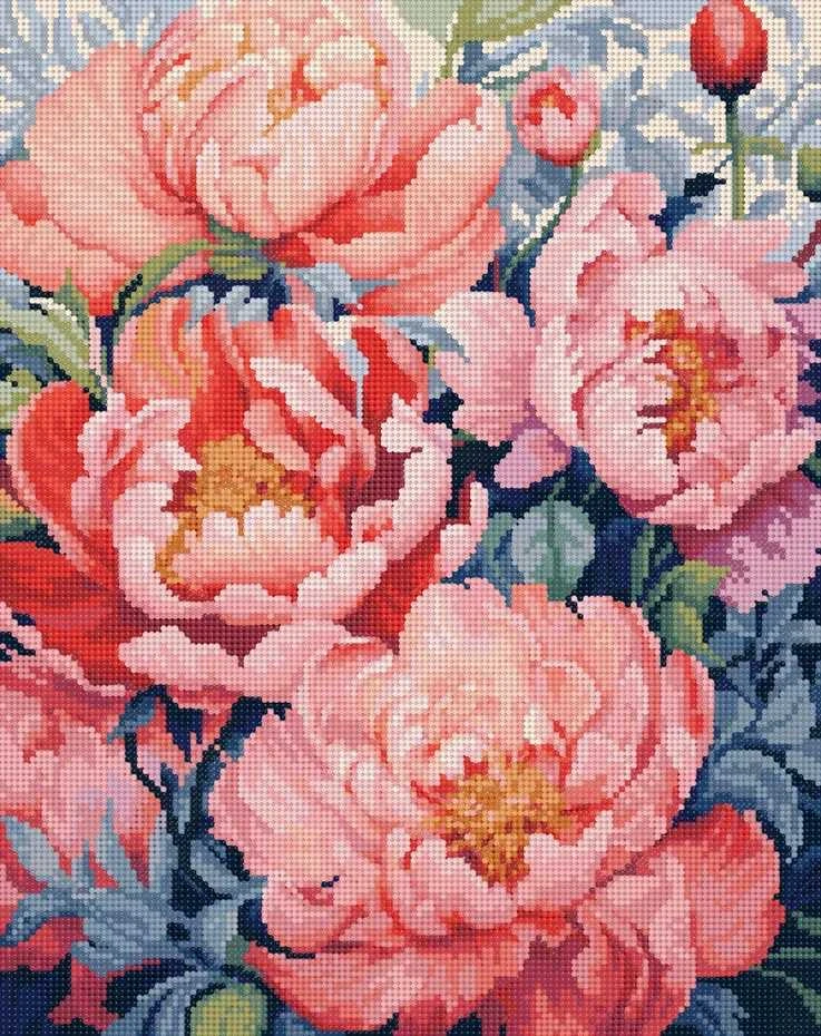 Beldizart Deimantinė tapyba su porėmiu Gėlės 30x40 cm VA822