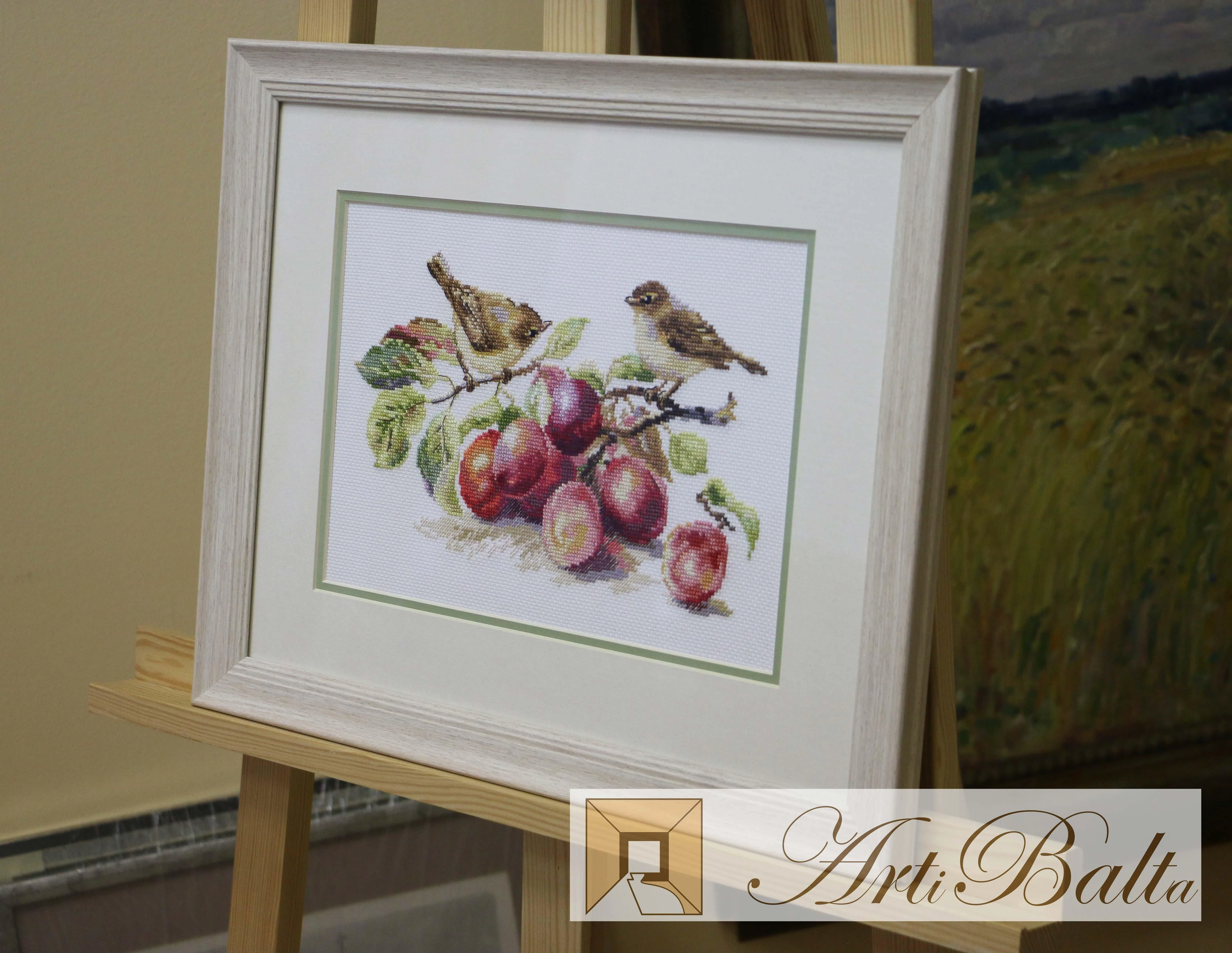 Alisa Beldizart Warblers & Plums S5-17