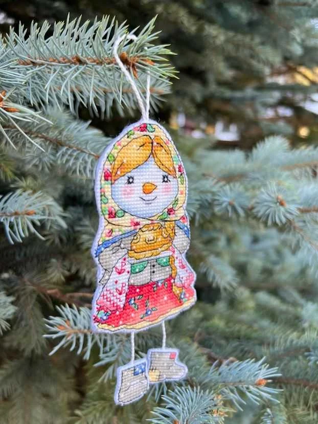 Beldizart Kryžiaus dygsnio rinkinys "Besmegenė mergaitė" 7х14,5 cm SANS-81