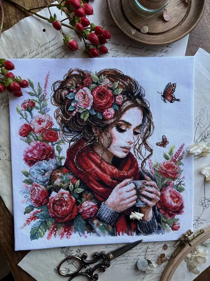 Beldizart Siuvinėjimo kryželiu rinkinys "Harmony" 24 х 24 cm SANG-10