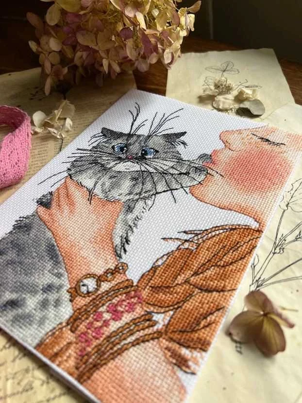 Beldizart Siuvinėjimo kryželiu rinkinys "Nekrašė" 14,5 x 20 cm SANN-40