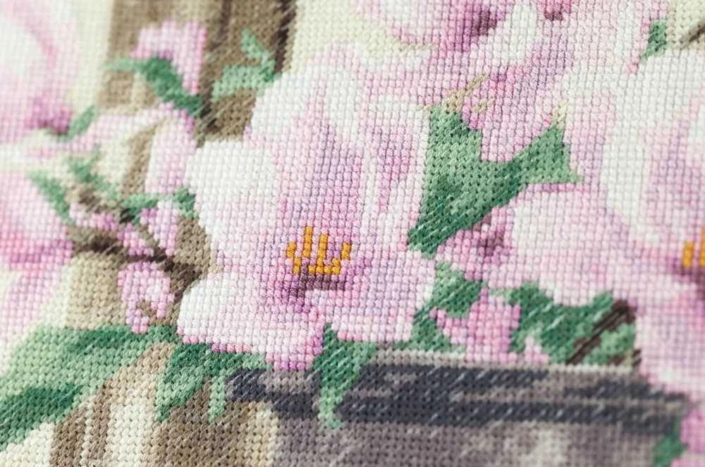 Beldizart Kryželiu siuvinėjimo rinkinys "Magnolija" 25.5x39 cm S/SZH071