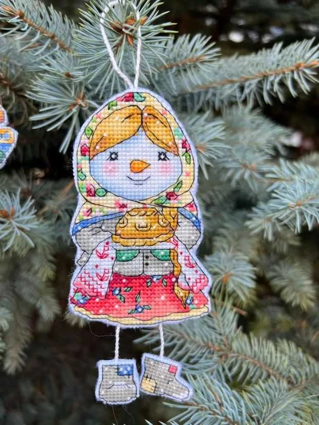 Beldizart Kryžiaus dygsnio rinkinys "Besmegenė mergaitė" 7х14,5 cm SANS-81