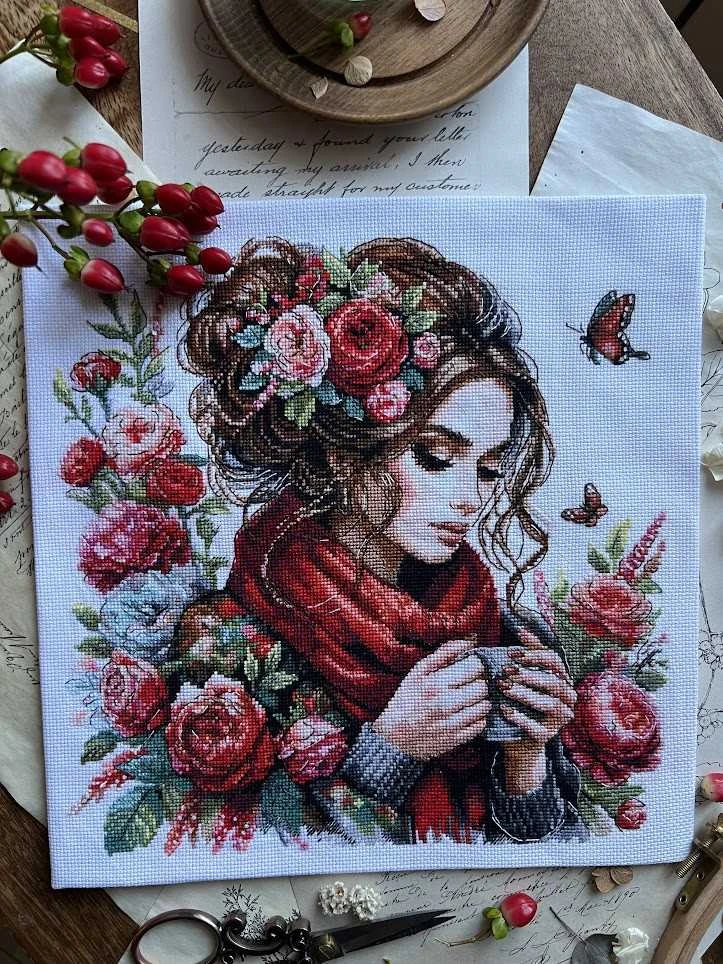 Beldizart Siuvinėjimo kryželiu rinkinys "Harmony" 24 х 24 cm SANG-10