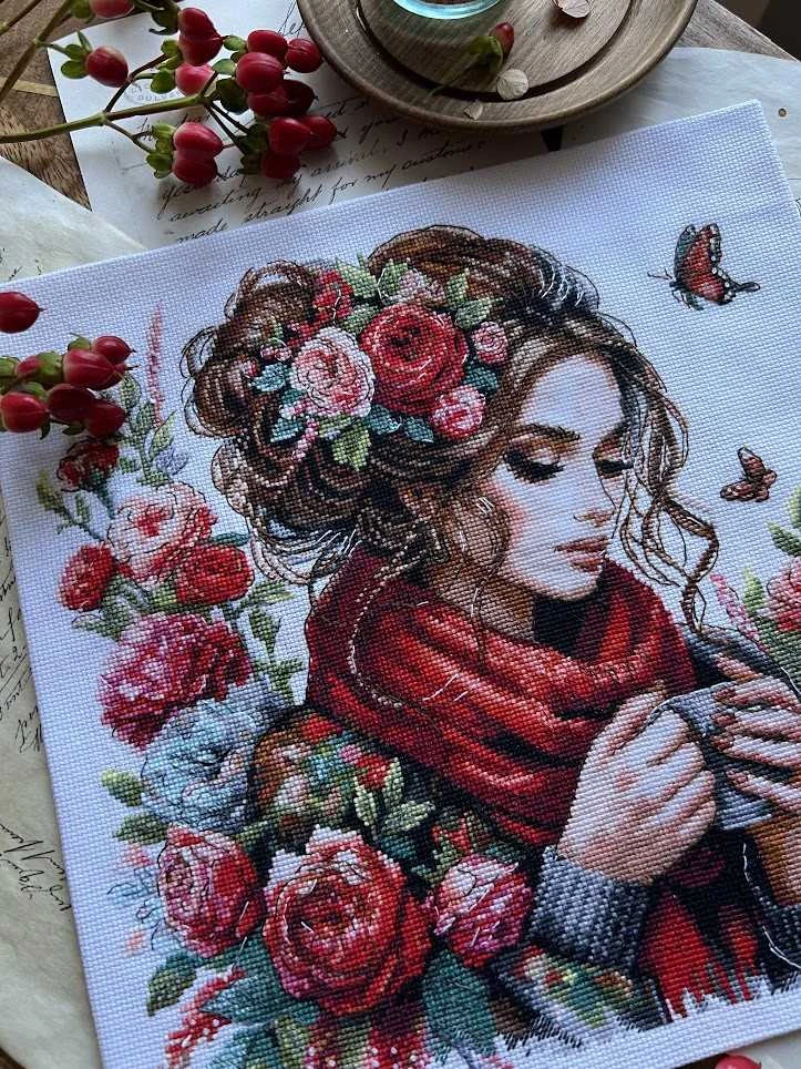 Beldizart Siuvinėjimo kryželiu rinkinys "Harmony" 24 х 24 cm SANG-10