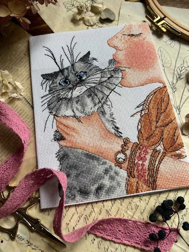 Beldizart Siuvinėjimo kryželiu rinkinys "Nekrašė" 14,5 x 20 cm SANN-40