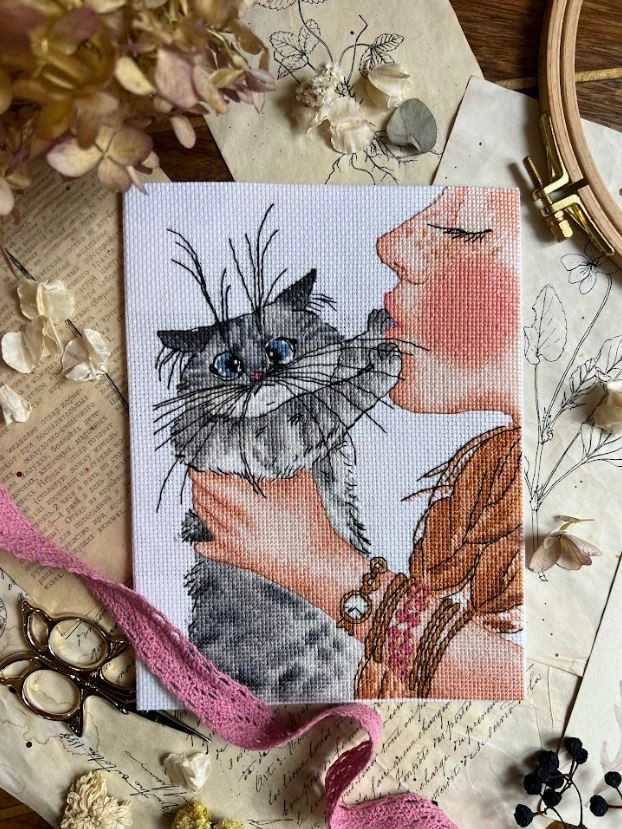 Beldizart Siuvinėjimo kryželiu rinkinys "Nekrašė" 14,5 x 20 cm SANN-40