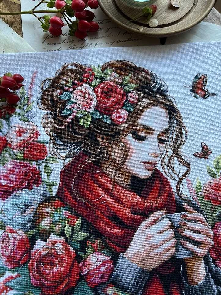 Beldizart Siuvinėjimo kryželiu rinkinys "Harmony" 24 х 24 cm SANG-10