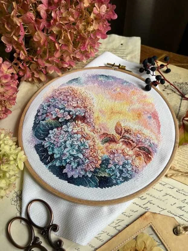 Beldizart Siuvinėjimo kryželiu rinkinys "Naujos dienos šiluma" 20,5 х 19 cm SANT-19