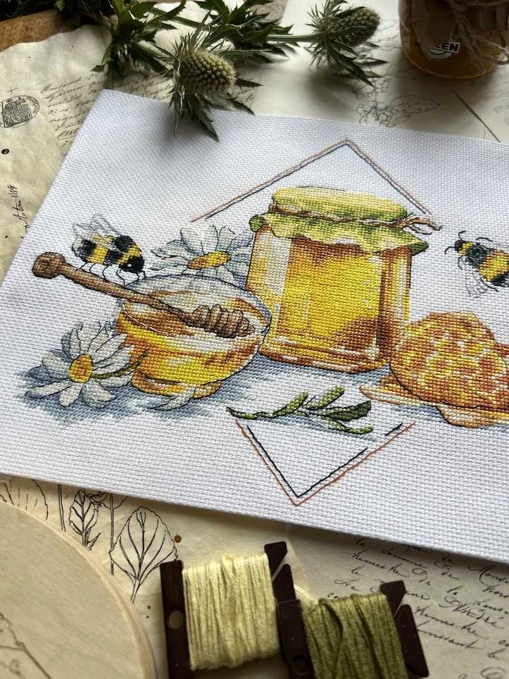 Beldizart Kryželio rinkinys "Medus" 27 х 20 cm SANM-40