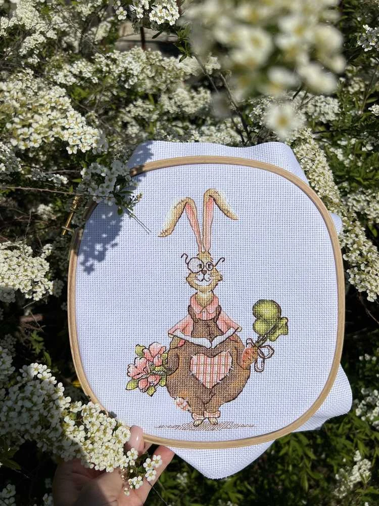 Beldizart Siuvinėjimo kryželiu rinkinys "Hobby gardener" 13 x 20 cm SANS-75