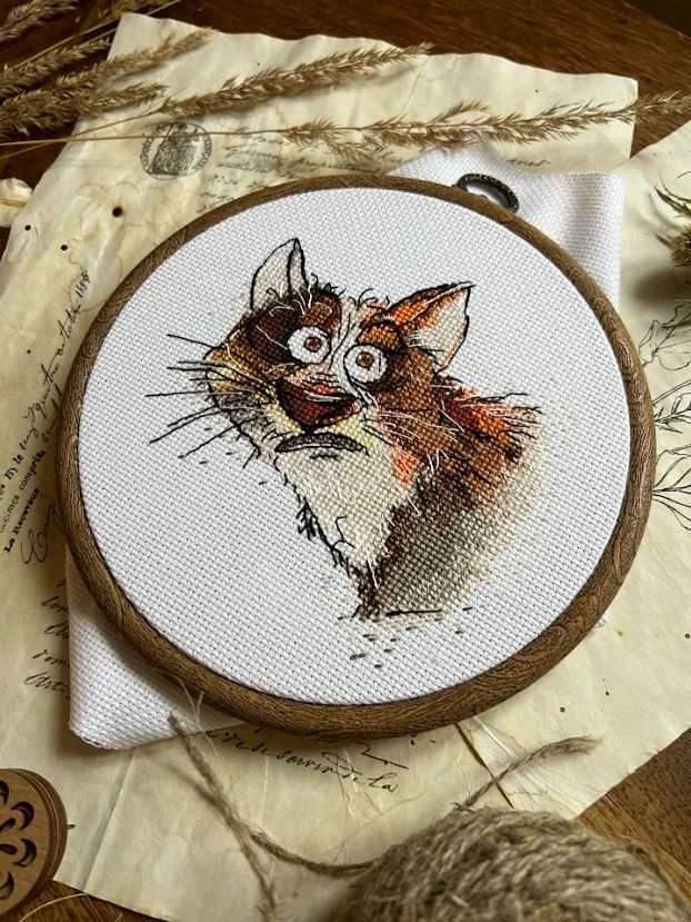 Beldizart Ristinų rinkinys "Emocijos. Nuostaba" 12 x 11,5 cm SANE-08