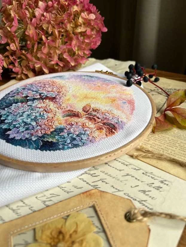 Beldizart Siuvinėjimo kryželiu rinkinys "Naujos dienos šiluma" 20,5 х 19 cm SANT-19
