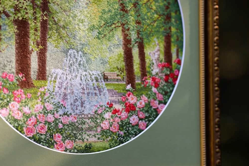 Beldizart Kryželiu siuvinėjimo rinkinys "nuostabusis rugsėjis" 31.7x31.7 cm S/VM044