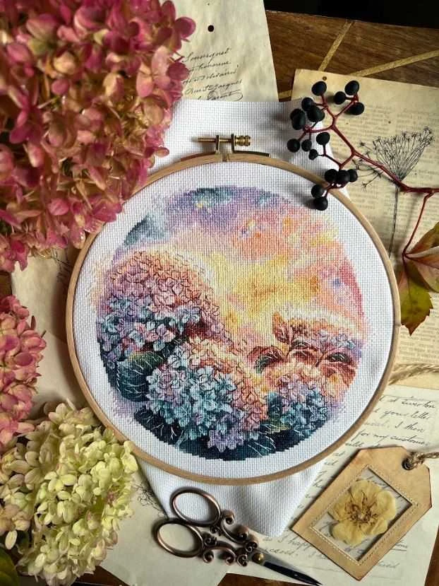 Beldizart Siuvinėjimo kryželiu rinkinys "Naujos dienos šiluma" 20,5 х 19 cm SANT-19