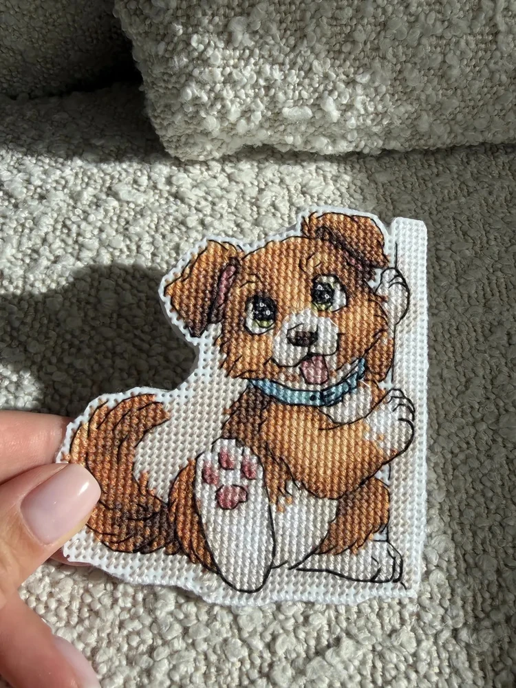 Beldizart Siuvinėjimo kryželiu rinkinys "Skirtukas. Draugas" 9 х 9,5 cm SANZ-77