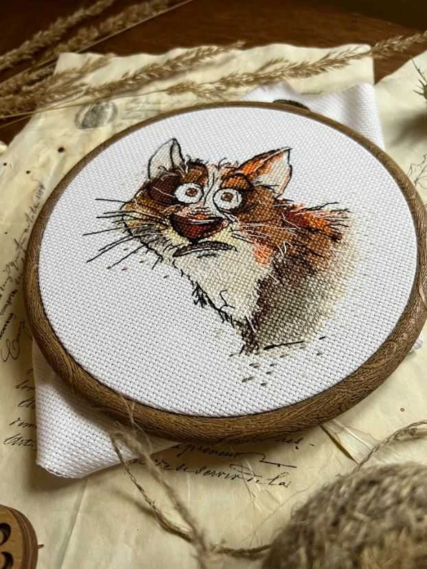 Beldizart Ristinų rinkinys "Emocijos. Nuostaba" 12 x 11,5 cm SANE-08