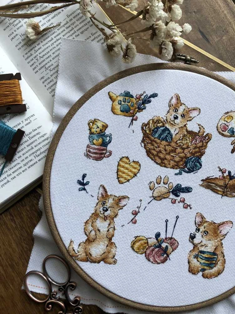 Andriana Beldizart Siuvin ėjimo rinkinys. Corgi SANS-65