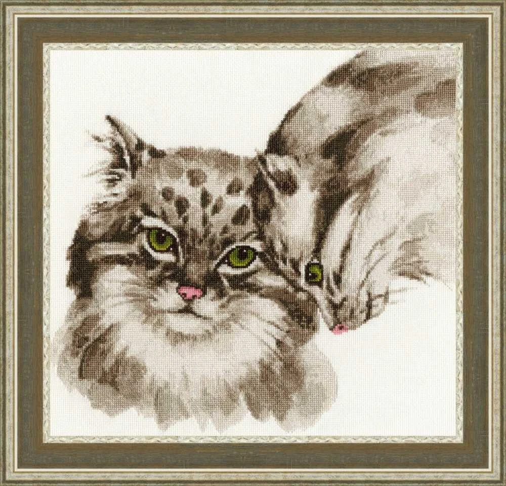 Beldizart (Nutrauktas) Kryželiu siuvinėjimo rinkinys "Meilės sezonas" 29.5x30.3 cm S/DZH041