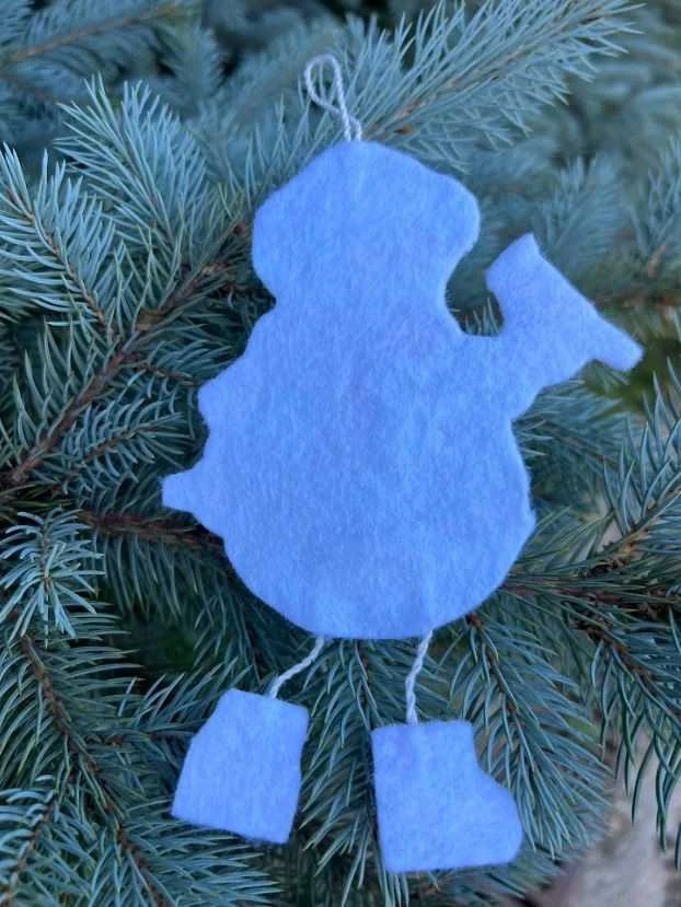 Beldizart Siuvinėjimo kryželiu rinkinys "Sniego senis su paukščiu" 10,5 х 14 cm SANS-80