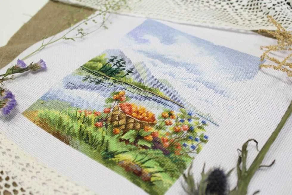 MP Studia Beldizart Kryželiu siuvinėjimo rinkinys "Šiaurės dovanos" SNV-830