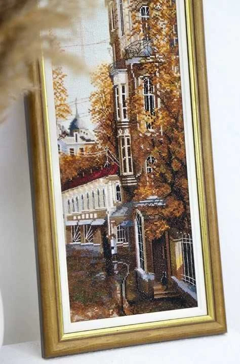 Beldizart Skaičiuotos kryžiuko siuvinėjimo rinkinys "Rytinė gatvė" 14.8x40.8 cm S/GM056