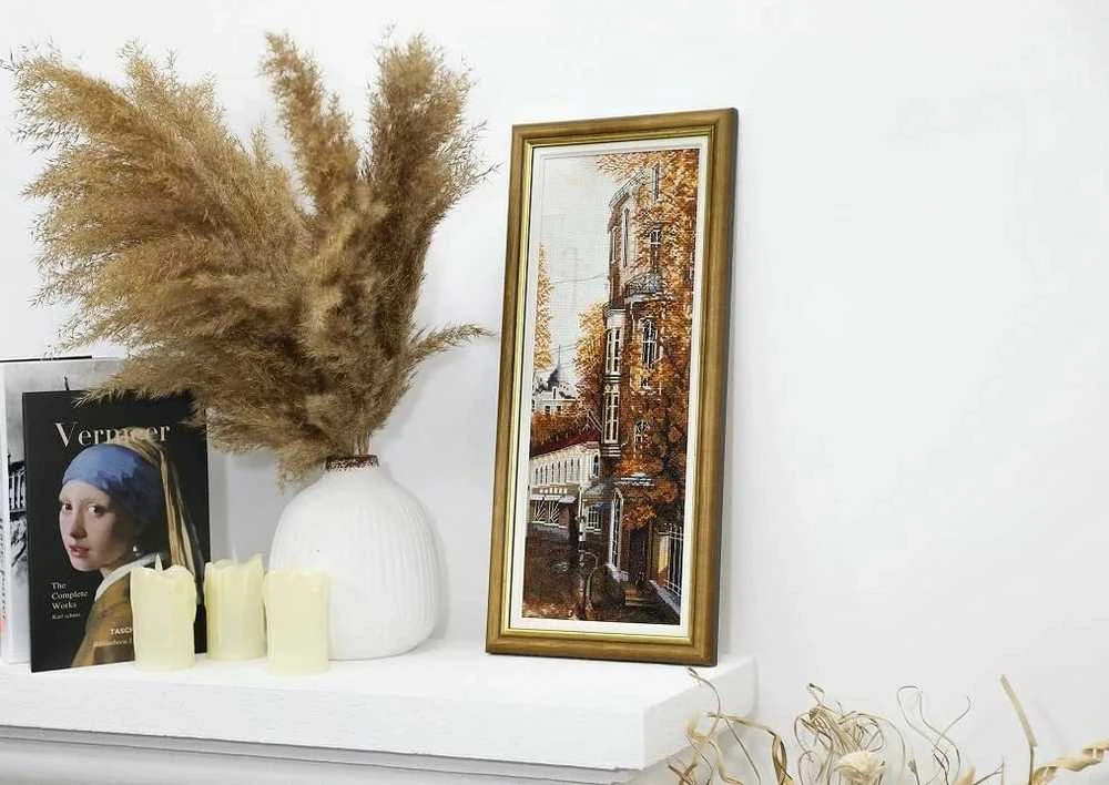 Beldizart Skaičiuotos kryžiuko siuvinėjimo rinkinys "Rytinė gatvė" 14.8x40.8 cm S/GM056