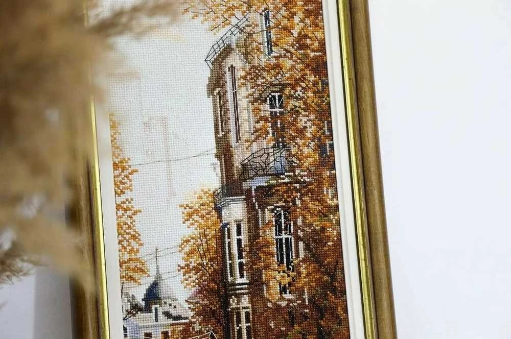 Beldizart Skaičiuotos kryžiuko siuvinėjimo rinkinys "Rytinė gatvė" 14.8x40.8 cm S/GM056