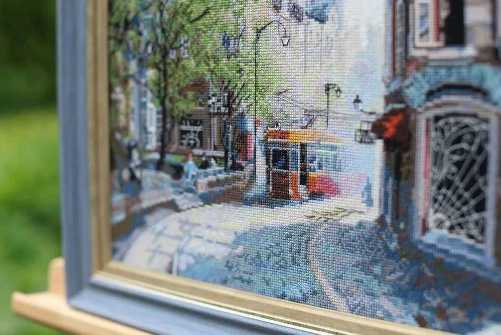 Beldizart Kryželiu siuvinėjamas rinkinys "Annuška. Išvakarėse" 37.3x33 cm S/GM062