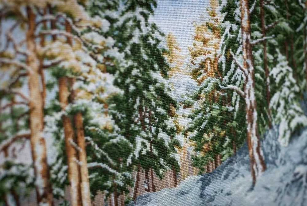 Beldizart Skaičiuojamo kryželiu rinkinys "Žiemos žavesys" 41.5x28 cm S/LP064