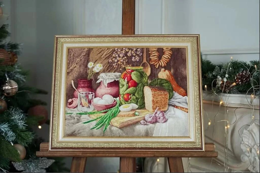 Beldizart Siuvinėjimo rinkinys "Kaimo natiurmortas" 29×39 cm S/SM035