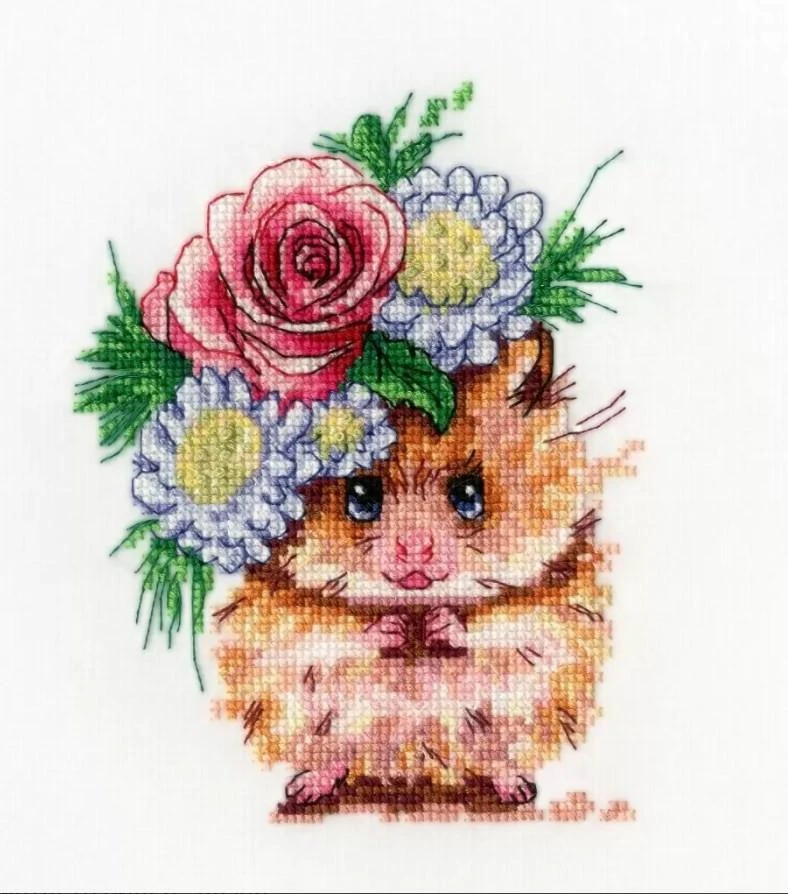 Beldizart Siuvinėjimo kryželiu rinkinys "Mielasis" 15,6x12,2 cm S/VN007