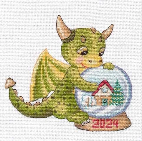 Oven Beldizart Siuvinėjimo kryželiu rinkinys "Dragon's Dream" S1563