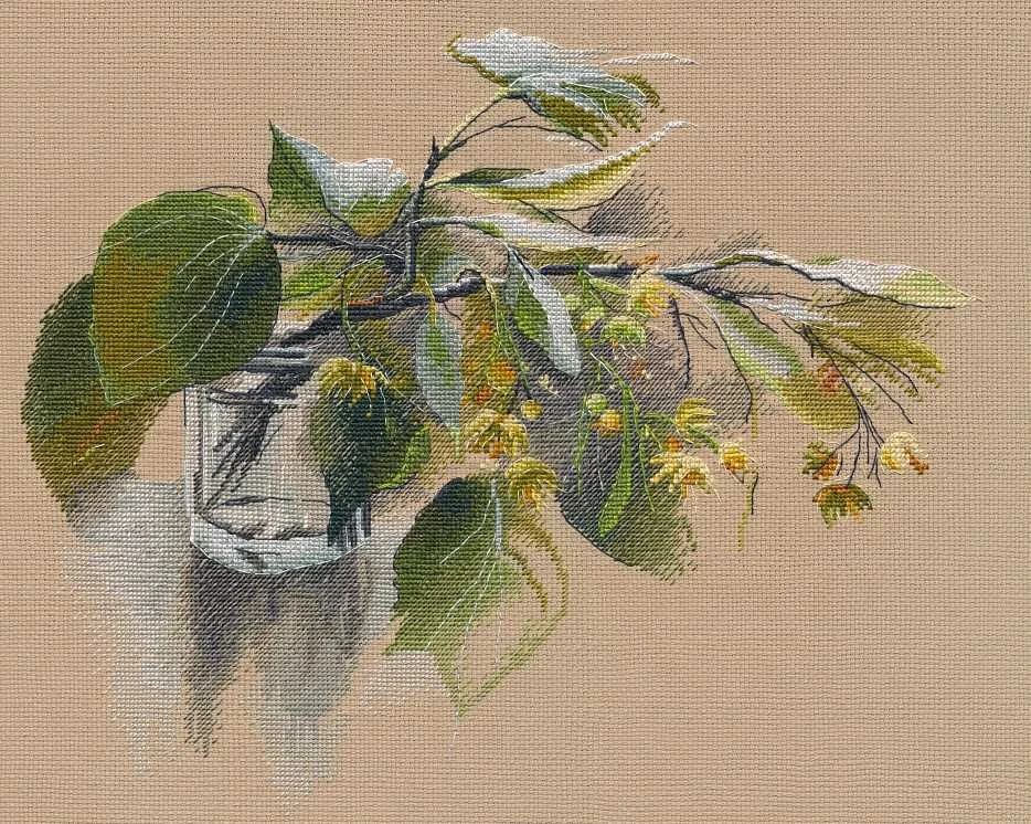 Oven Beldizart Kryželio siuvinėjimo rinkinys "Linden fragrance" S1582