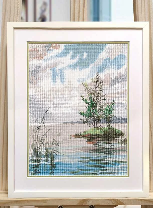 Oven Beldizart Kryželiu siuvinėjimo rinkinys "Atspindys" 24×35 cm S1649