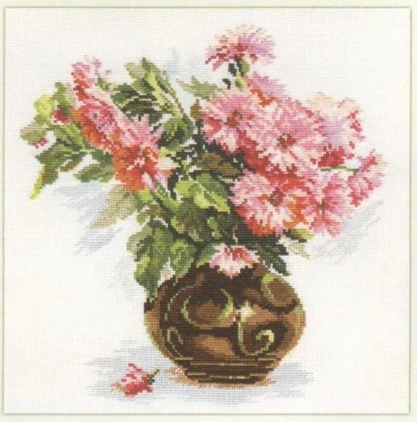 Alisa Beldizart IZPARDAVIMAS (D) Žydintis sodas. Chrizantemos S2-09