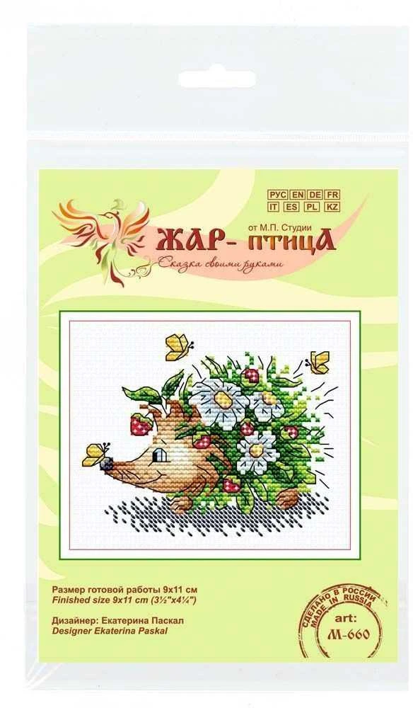 MP Studia Beldizart Kryželiu siuvinėjimo rinkinys "Pavasario ežiukas" SM-660