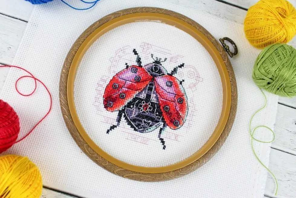MP Studia Beldizart Kryželiu siuvinėjimo rinkinys "Ladybug. Steampunk" SM-770