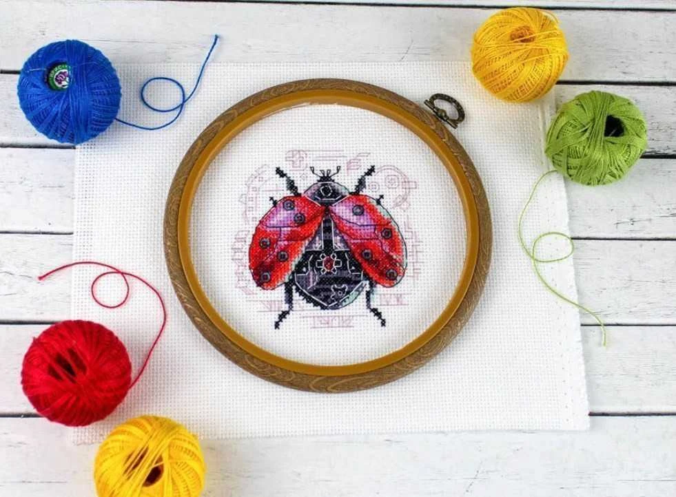 MP Studia Beldizart Kryželiu siuvinėjimo rinkinys "Ladybug. Steampunk" SM-770