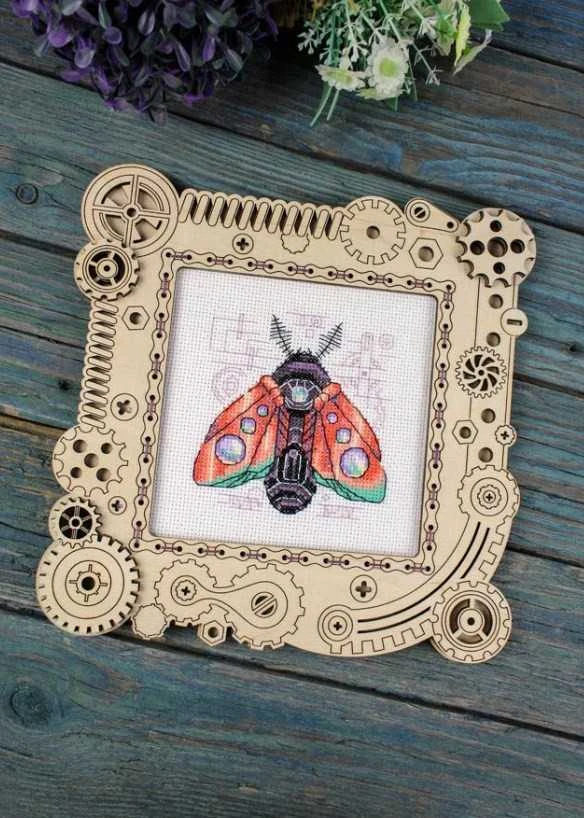 MP Studia Beldizart Kryželio siuvinėjimo rinkinys "Hawkmoth. Steampunk" SM-771