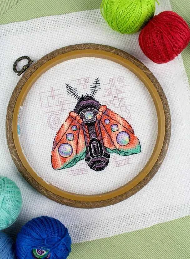 MP Studia Beldizart Kryželio siuvinėjimo rinkinys "Hawkmoth. Steampunk" SM-771