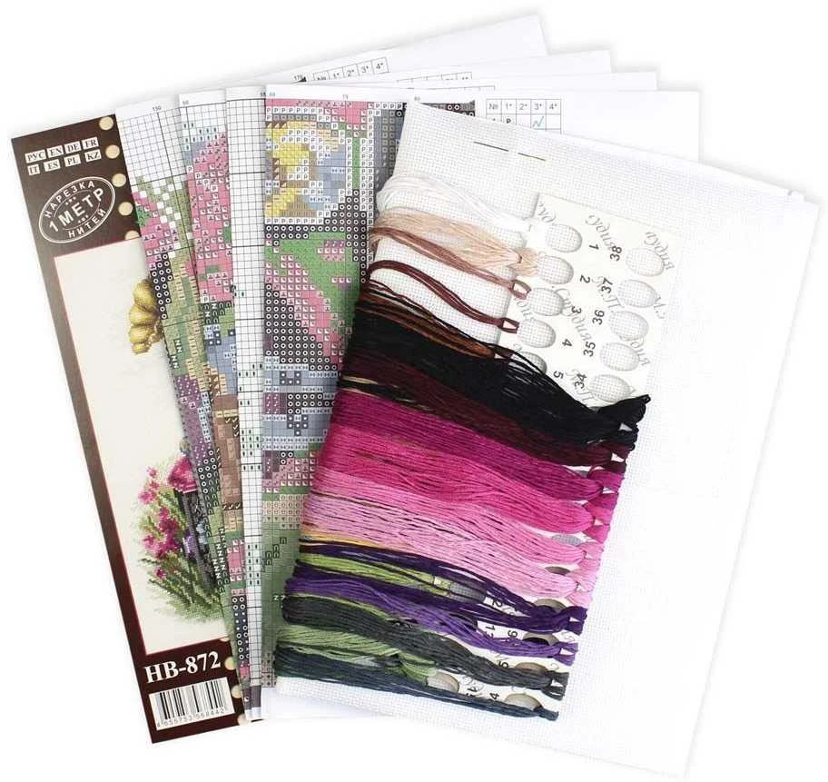 MP Studia Beldizart Kryželio siuvinėjimo rinkinys "Moterų kelionė" SNV-872
