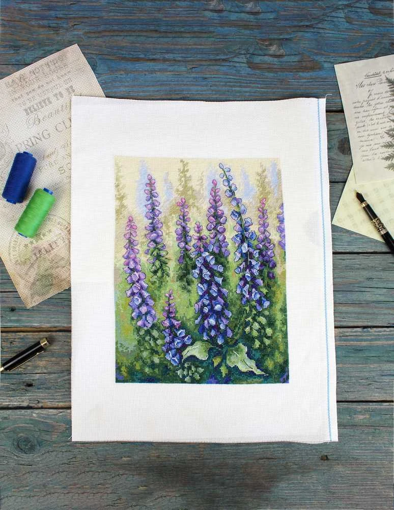 MP Studia Beldizart Kryželiu siuvinėjimo rinkinys "Neįprastas lapainis" 27x20 cm SNV-909