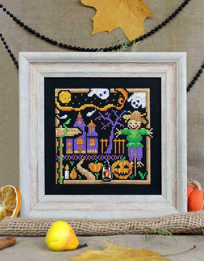 MP Studia Beldizart Kryželiu siuvinėjimo rinkinys "Mini Sampler. Halloween" SNV-940