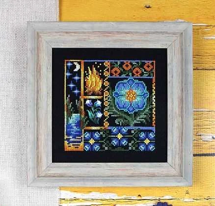 MP Studia Beldizart Kryželio siuvinėjimo rinkinys "Mini Sampler. Fern Flower" SNV-942