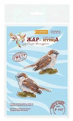MP Studia Beldizart Kryželiu siuvinėjimo rinkinys „Mielas mažas žvirblis“ SR-947